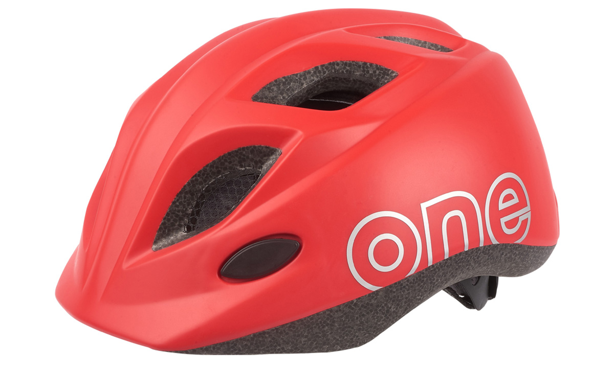 Фотография Шлем велосипедный детский Bobike One Plus размер XS (49-53 см), Красный
