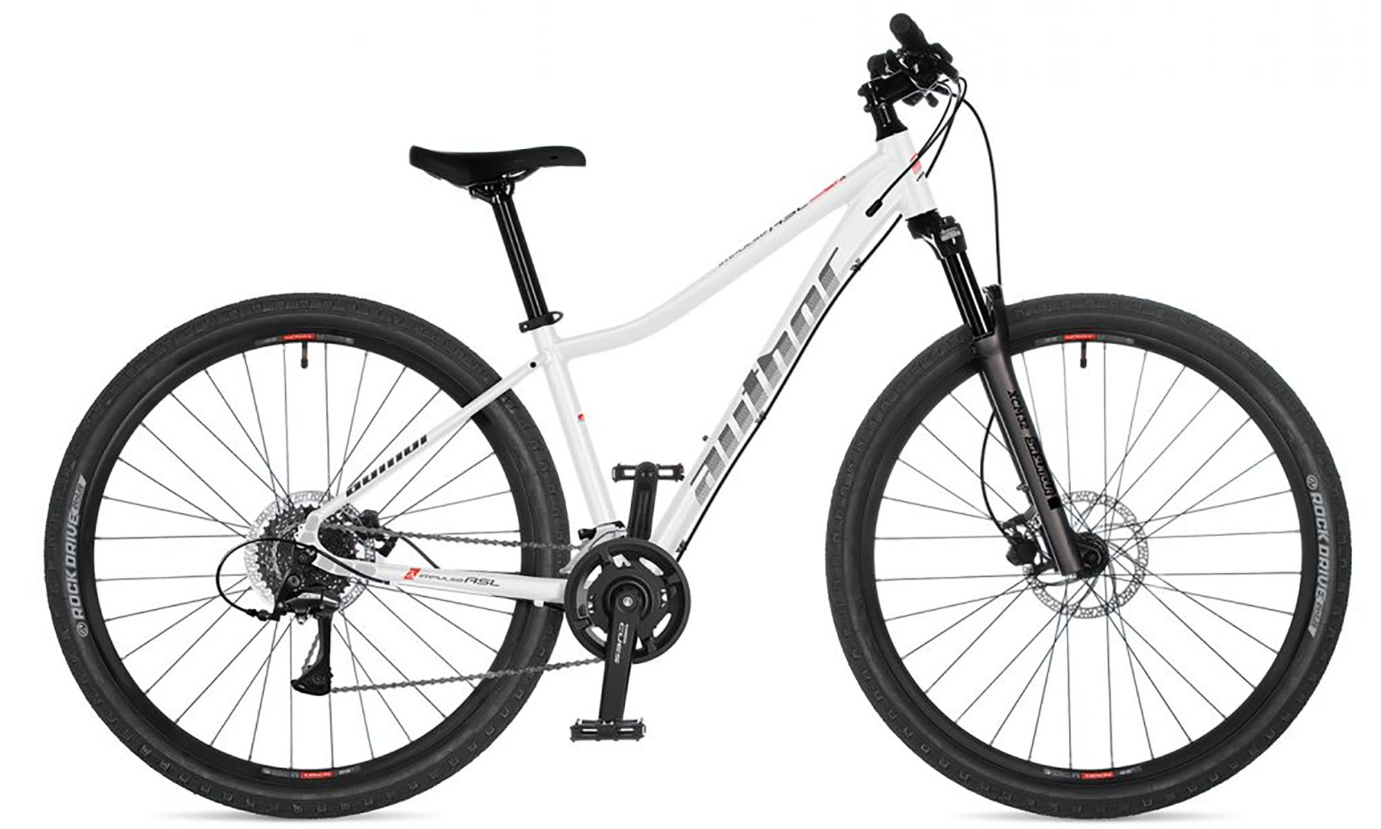 Велосипед AUTHOR IMPULSE ASL 29", размер S, рама 16", год 2026, Белый / серебристый 