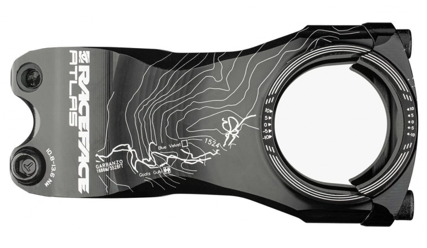 Вынос RACE FACE STEM, ATLAS 35MM, 65X0, BLACK 2