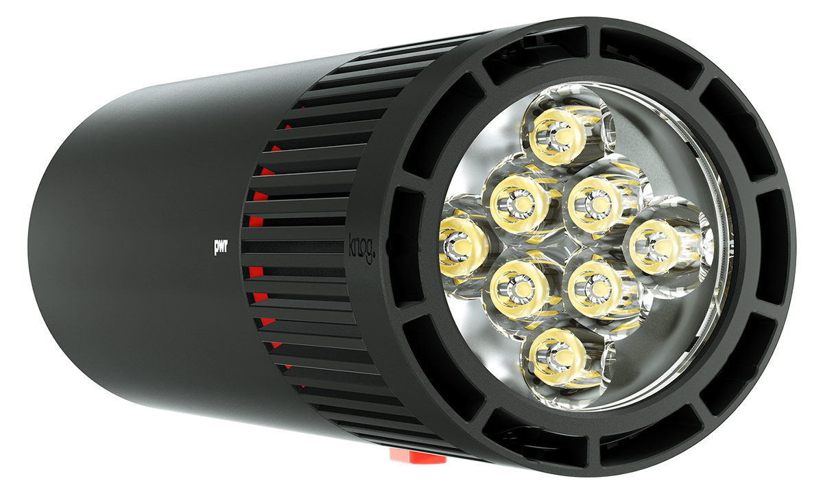 Фотография Фара Knog PWR Mountain 2000 Lumens, черная 5