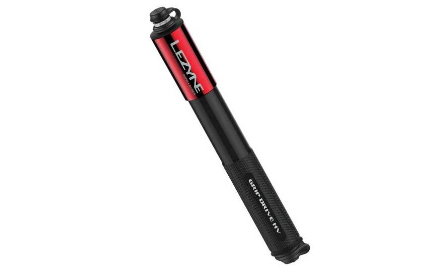 Ручной насос Lezyne Grip Drive HV, размер S, 90psi, красный 2 Ручной насос Lezyne Grip Drive HV, размер S, 90psi, красный 2