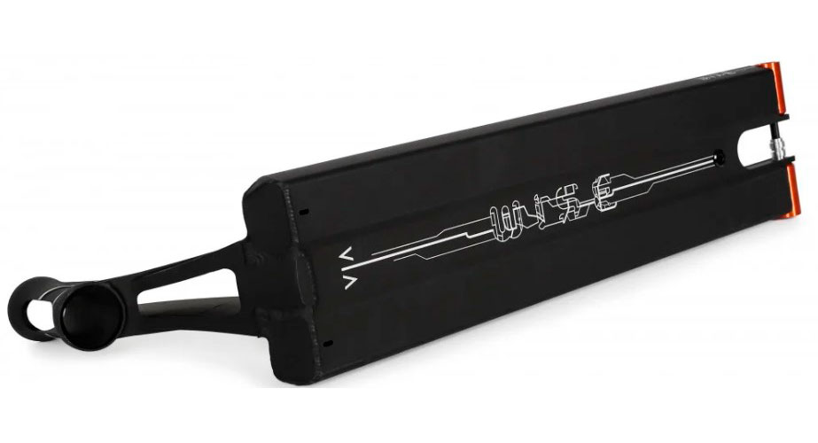 Дека Wise Via Forget Pro 22" X 5.7" - Black 3 Дека Wise Via Forget Pro 22" X 5.7" - Black 3