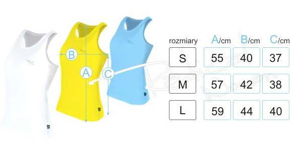 Майка Radical Lady's Tank Top, синя, розмір S 2