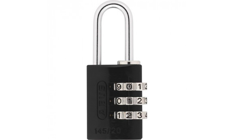 Замок навісний ABUS 145/20 black 2