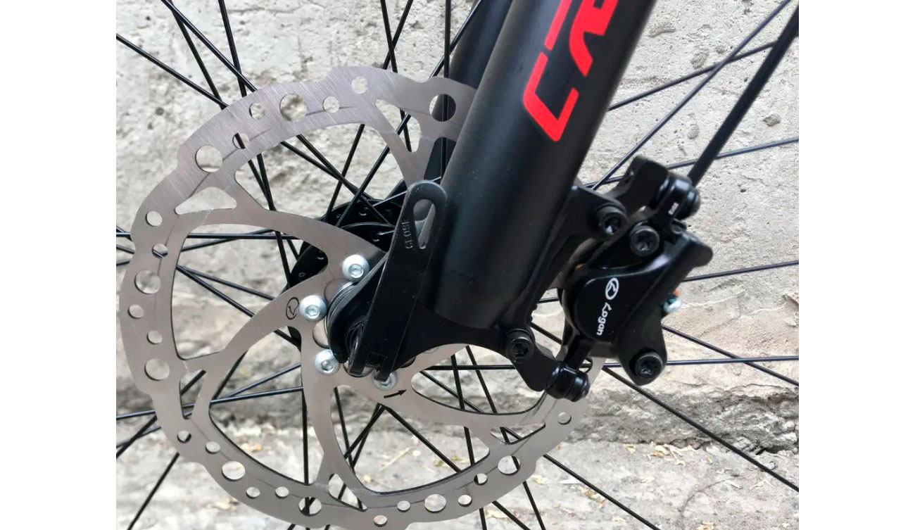 Фотографія Велосипед Crosser LAVA 3х7 29" розмір М 2021 Чорно-червоний 2