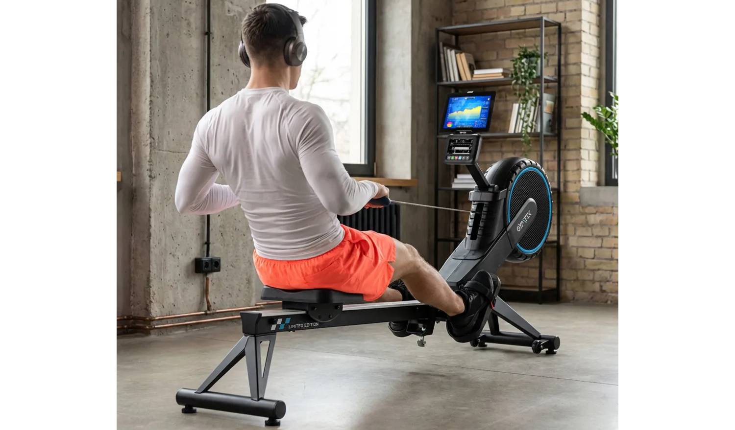 Гребной тренажер Gymtek XR2500 воздушный электромагнитный 13 Гребной тренажер Gymtek XR2500 воздушный электромагнитный 13