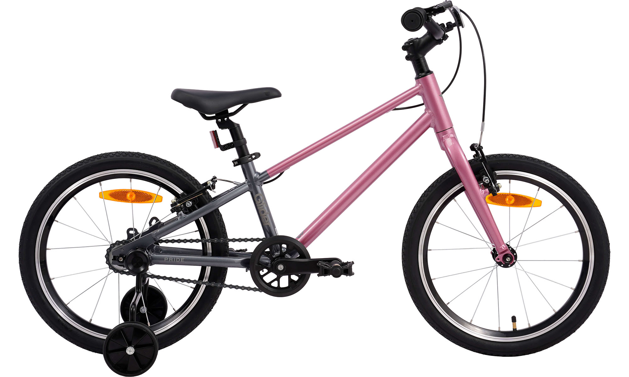 Велосипед Pride GLIDER 18, 18", размер One Size, год 2026, розовый