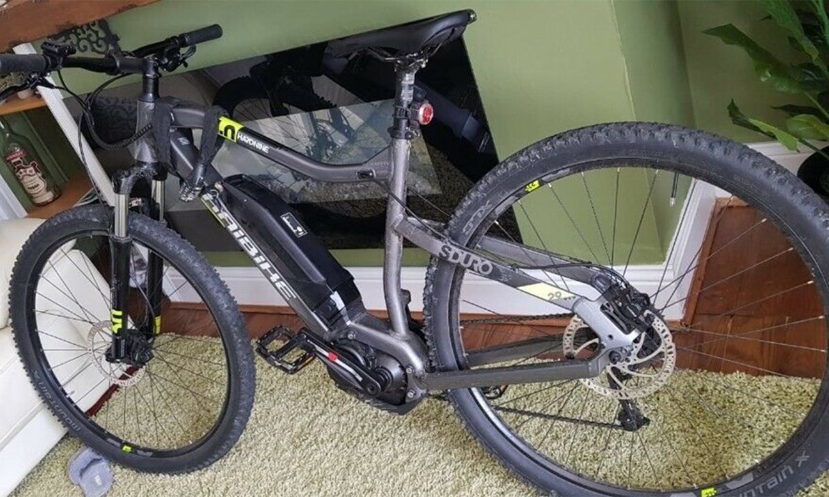 Электровелосипед Haibike SDURO HardNine 1.0 29" (2020) 2020 Серо-желтый 2