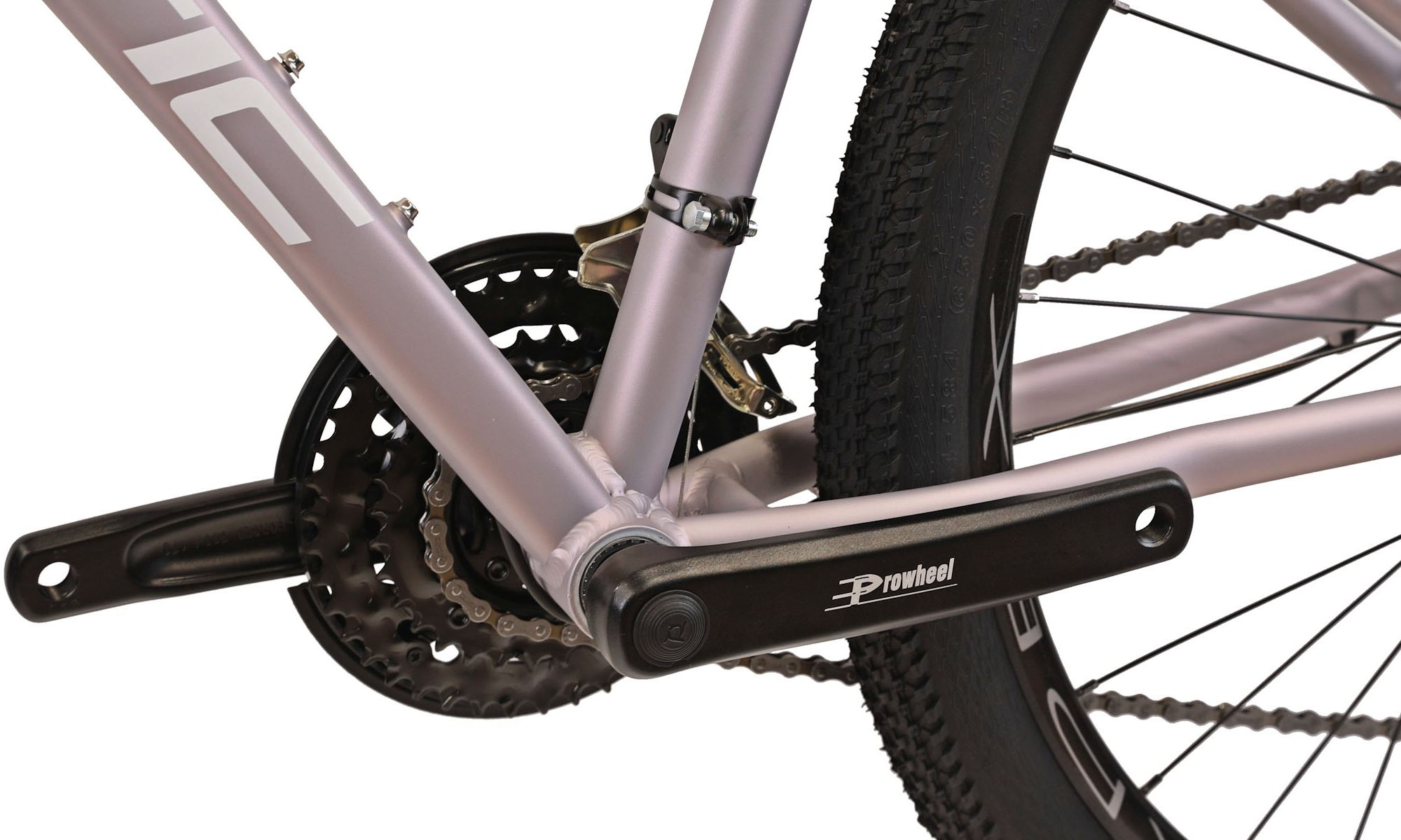 Фотографія Велосипед KINETIC VESTA 27.5", размер S, рама 15", 2025, Серый (мат/перл) 4