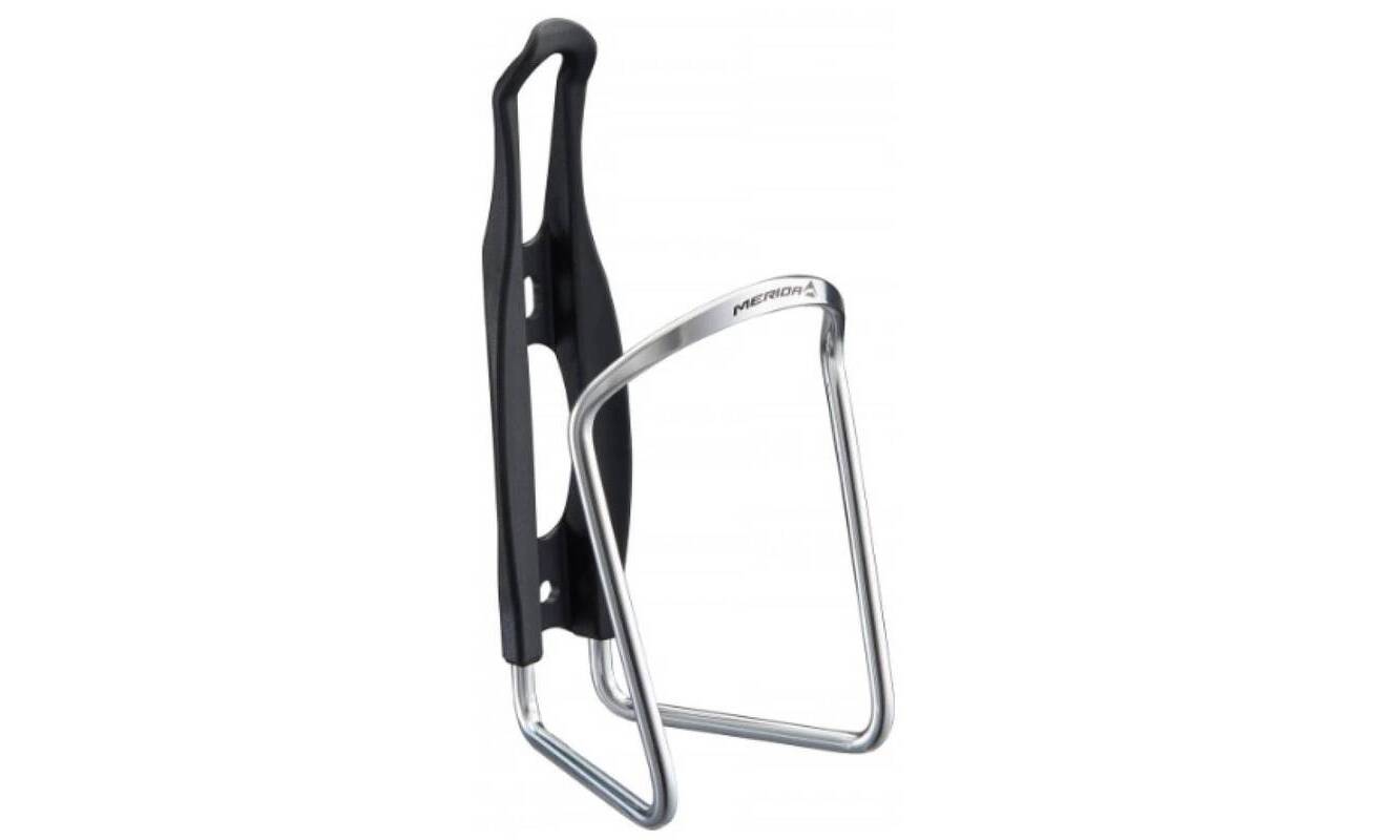 Флягодержатель MERIDA BOTTLE CAGE/ALLOY SILVER, W/2 STEEL BOLTS 