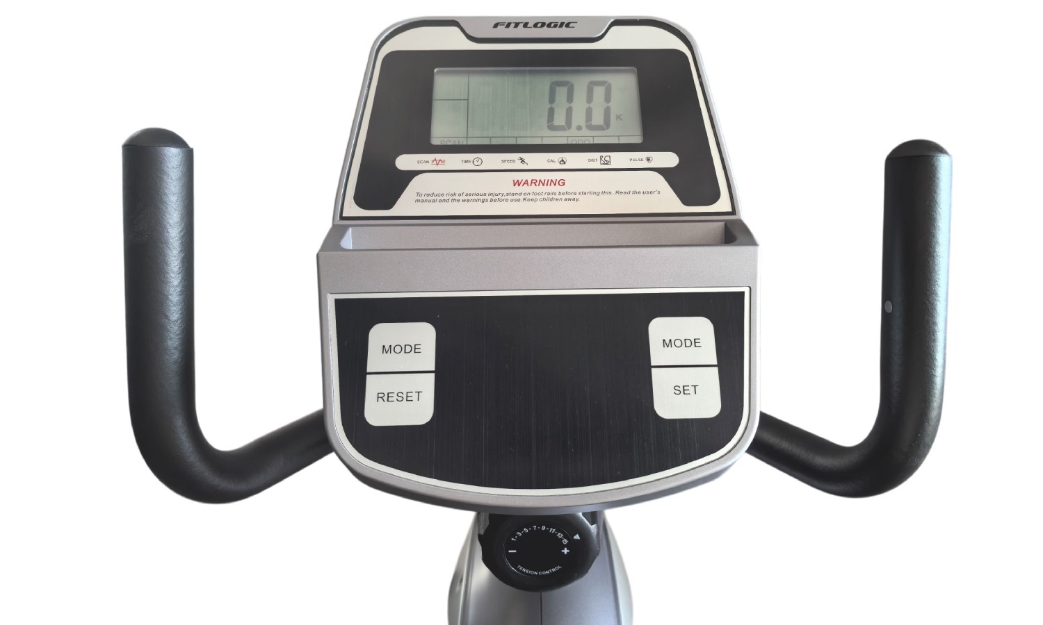 Фотография Горизонтальний велотренажер FitLogic B1801RM 3