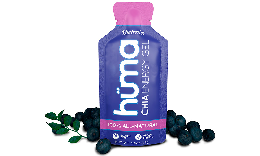 Гель энергетический HUMA Blueberries 42 г Черника 2