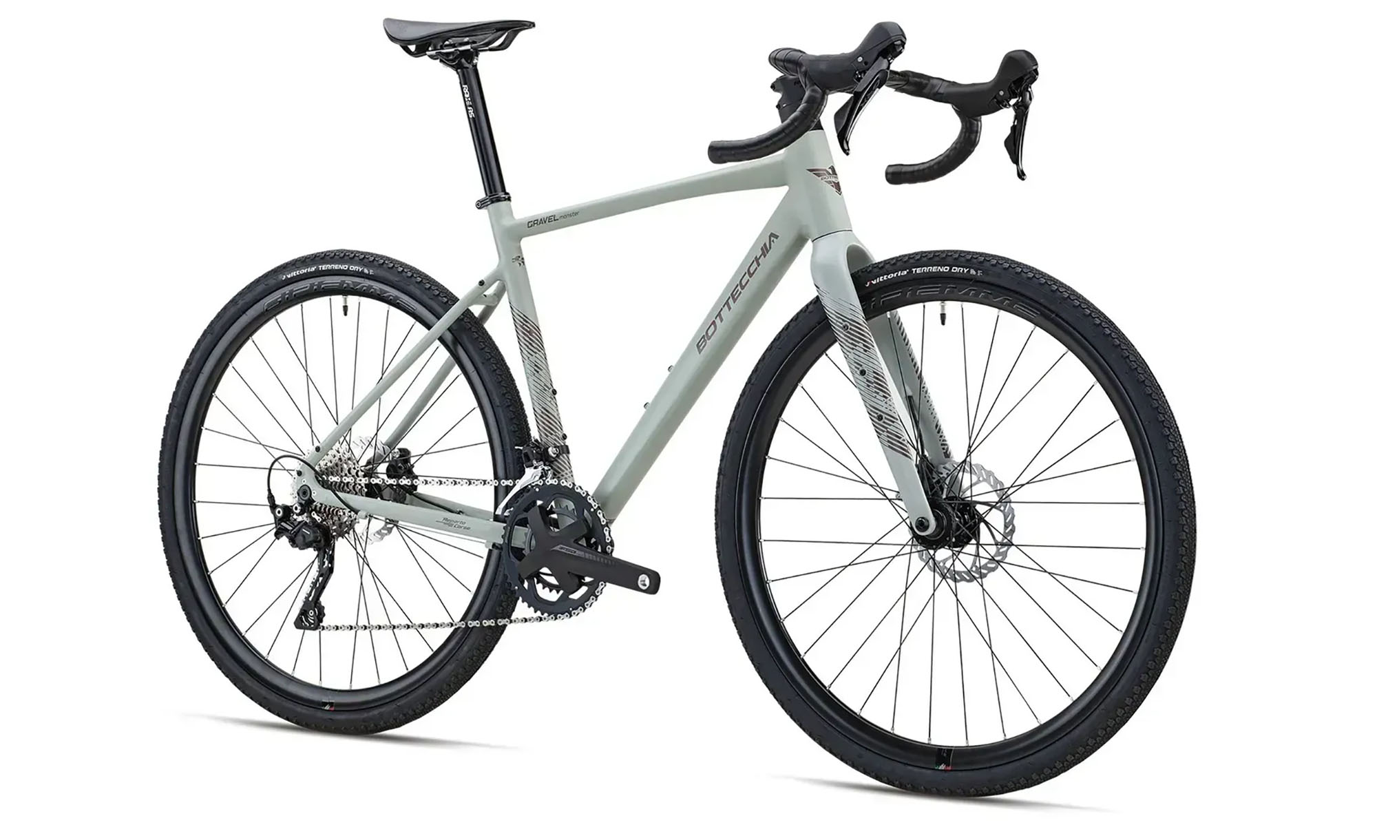 Велосипед Bottecchia Gravel Monster GRX400 28" размер M, рама 51 см, год 2026, серый 2 Велосипед Bottecchia Gravel Monster GRX400 28" размер M, рама 51 см, год 2026, серый 2
