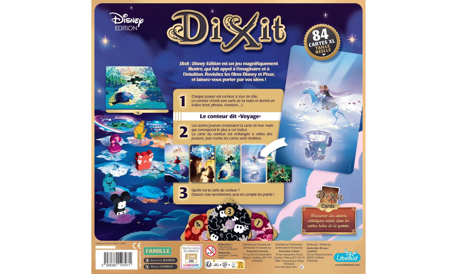 Фотография Настольная игра Dixit Disney Edition FR (Диксит Дисней) 2