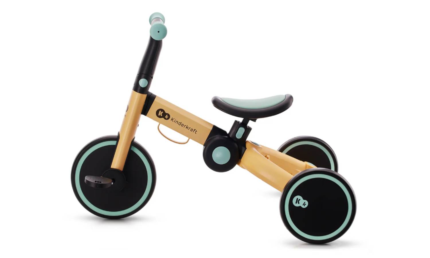 Трехколесный велосипед 3 в 1 Kinderkraft 4TRIKE Sunflower Blue 4 Трехколесный велосипед 3 в 1 Kinderkraft 4TRIKE Sunflower Blue 4