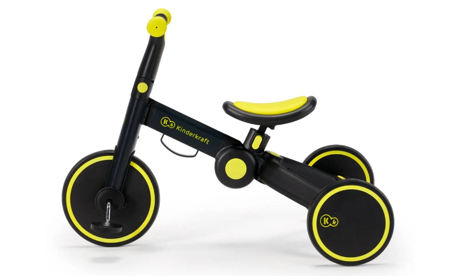Триколісний велосипед 3 в 1 Kinderkraft 4TRIKE Black Volt 10