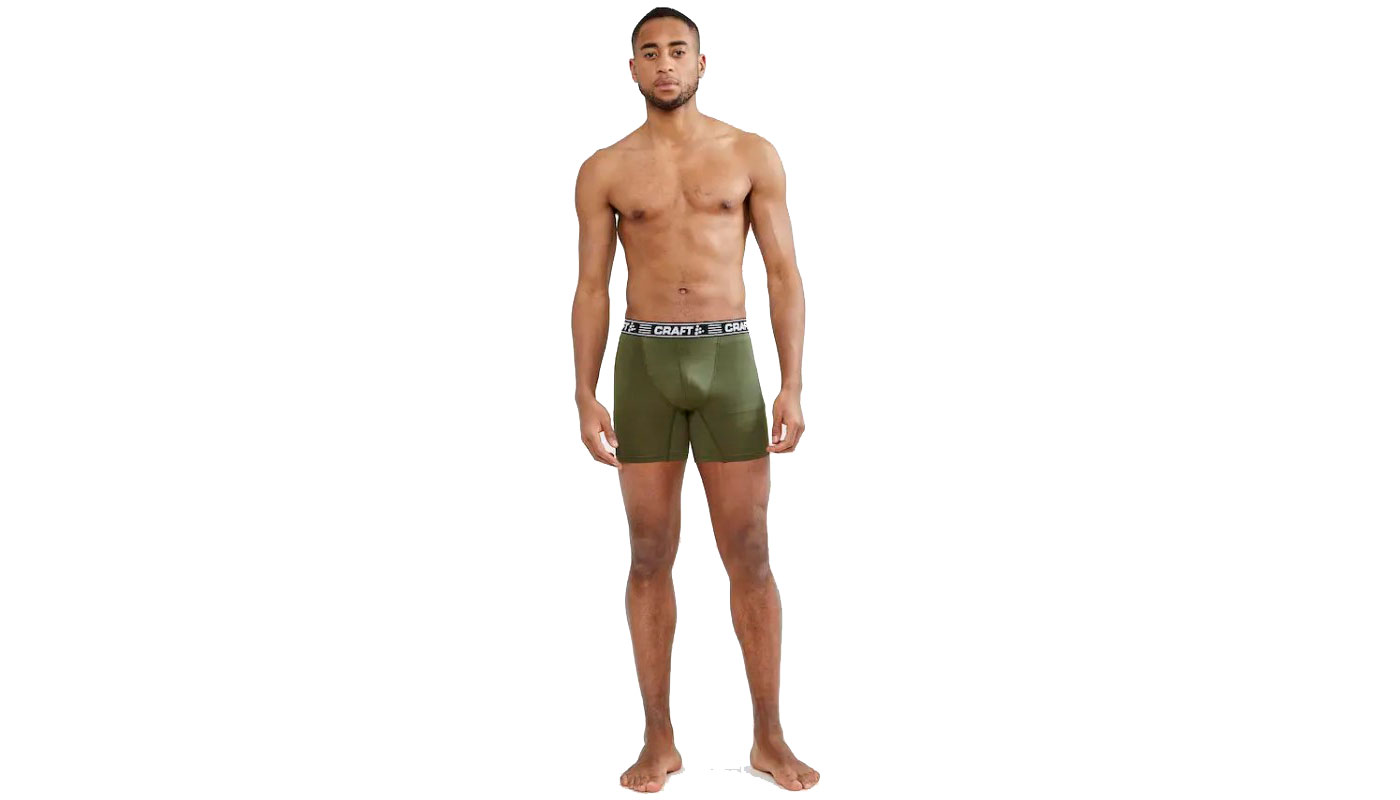 Мужское белье  Craft Greatness Boxer 6-Inch размер XS, сезон AW 20, зеленый 2