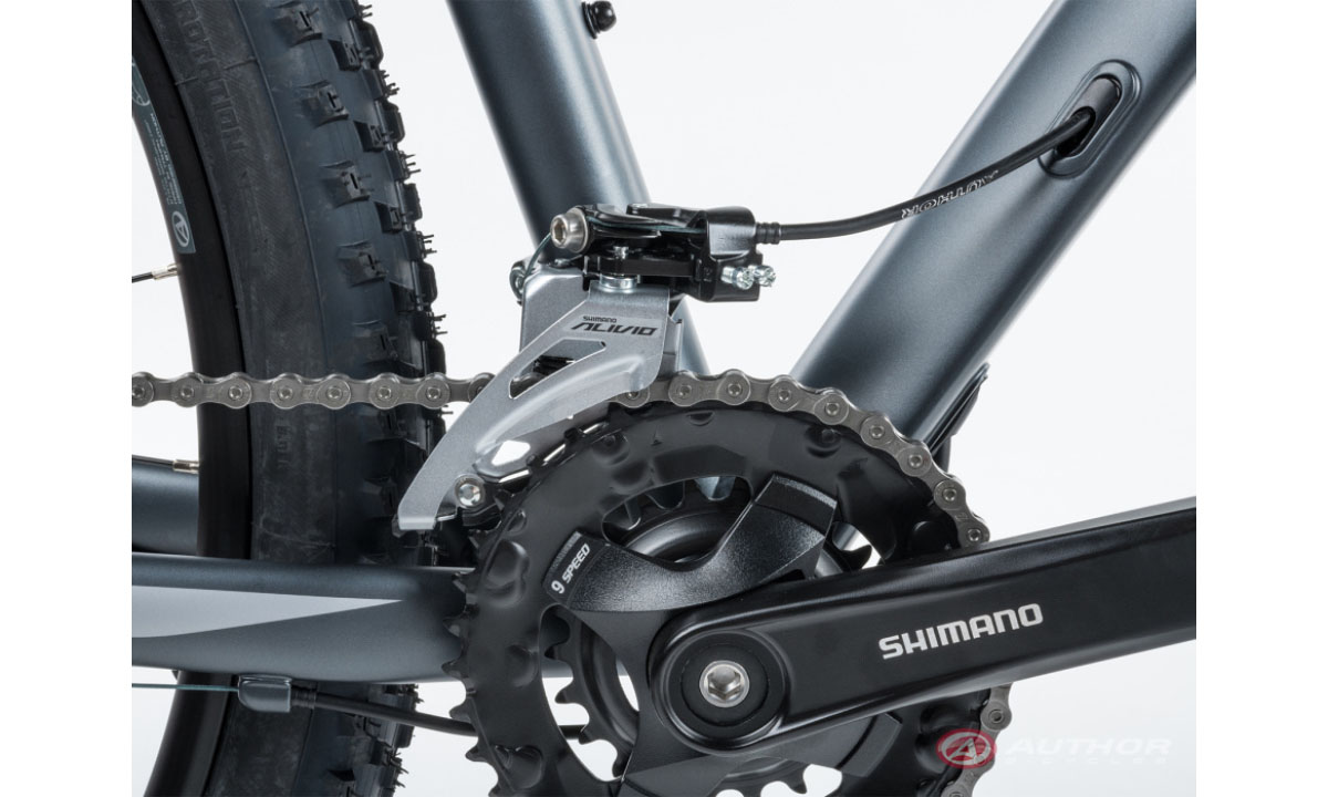 Велосипед AUTHOR Pegas 29", рама 19", 2023, цвет-серебристый (неоново желтый) // серебристый 5 Велосипед AUTHOR Pegas 29", рама 19", 2023, цвет-серебристый (неоново желтый) // серебристый 5