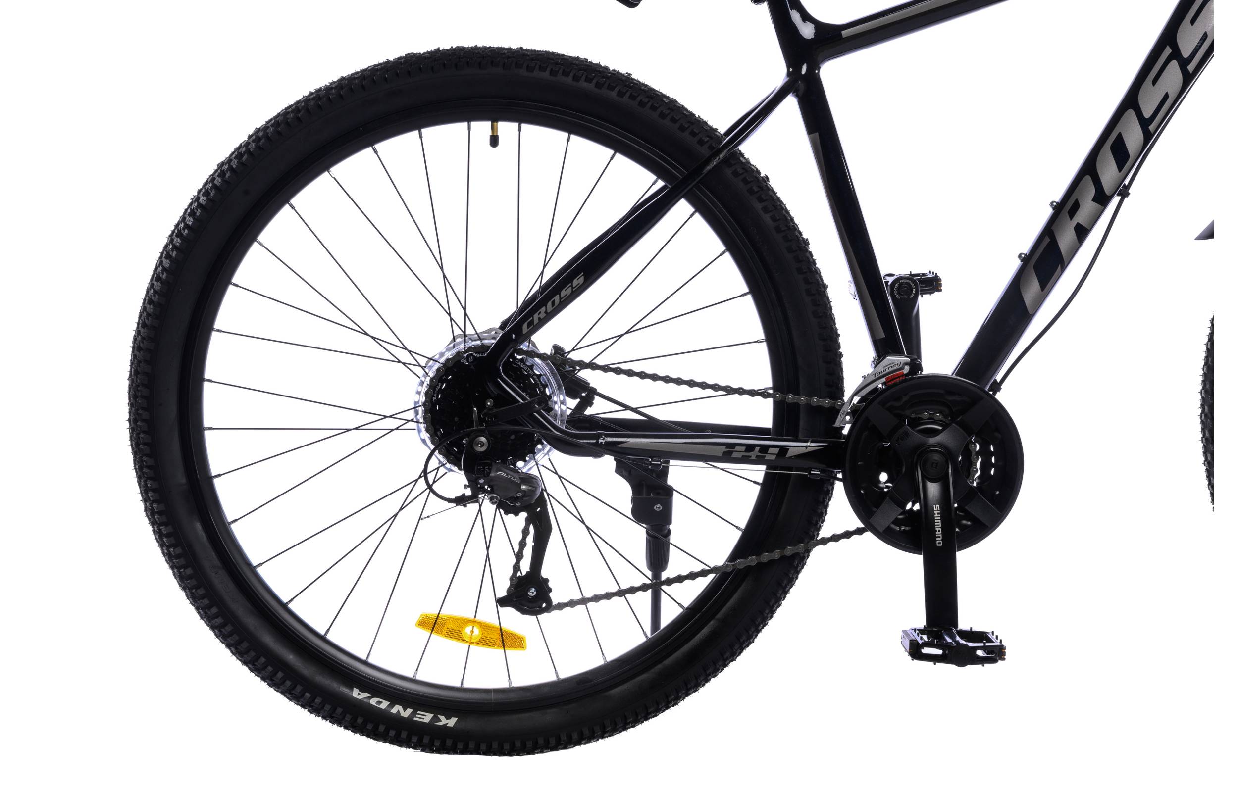Фотография Велосипед Cross Galaxy 29" размер L рама 20" 2022 Серо-черный 2