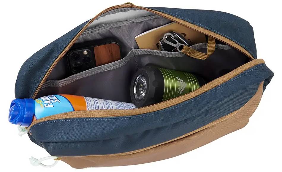 Сумка поясна Kelty Sunny 5L reflecting pond-dull gold 2