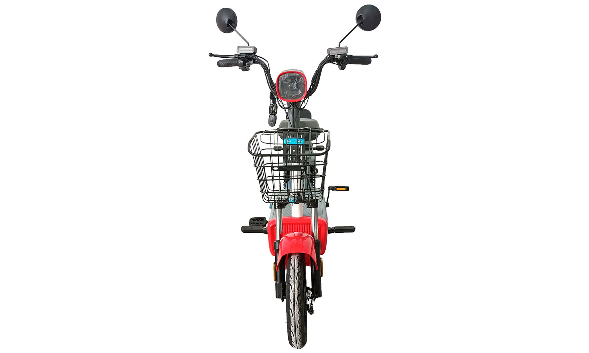 Электровелосипед SPARK VOLT 14" 48V/400W/12Ah, Червоний з синім 5