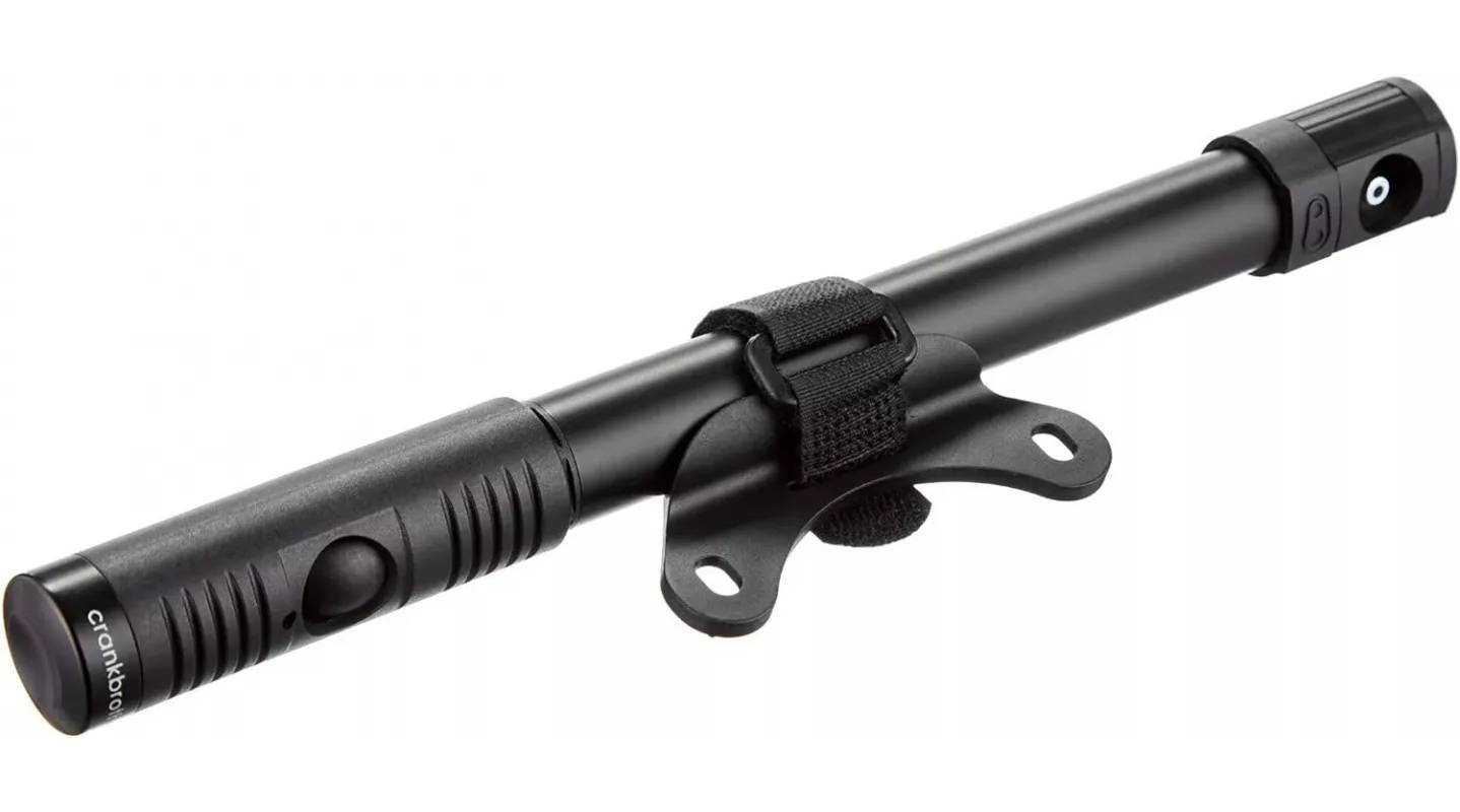 Мининасос Crankbrothers KLIC HP GAUGE, алюминиевый, с манометром, presta/schrader, 120psi / 8.3 bar, черный 3