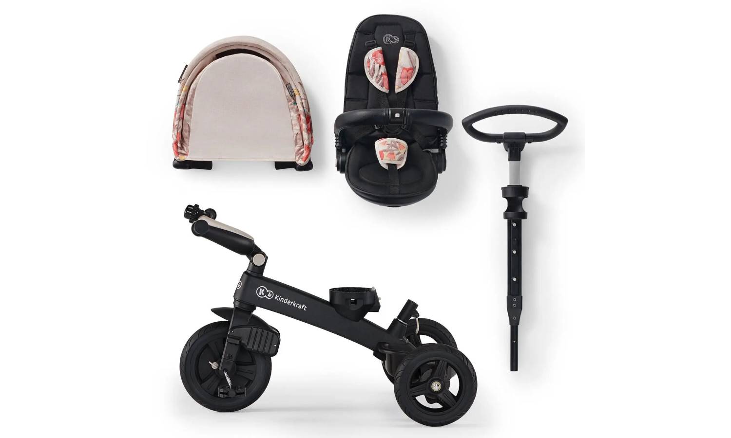 Триколісний велосипед Kinderkraft Easytwist Bird 5