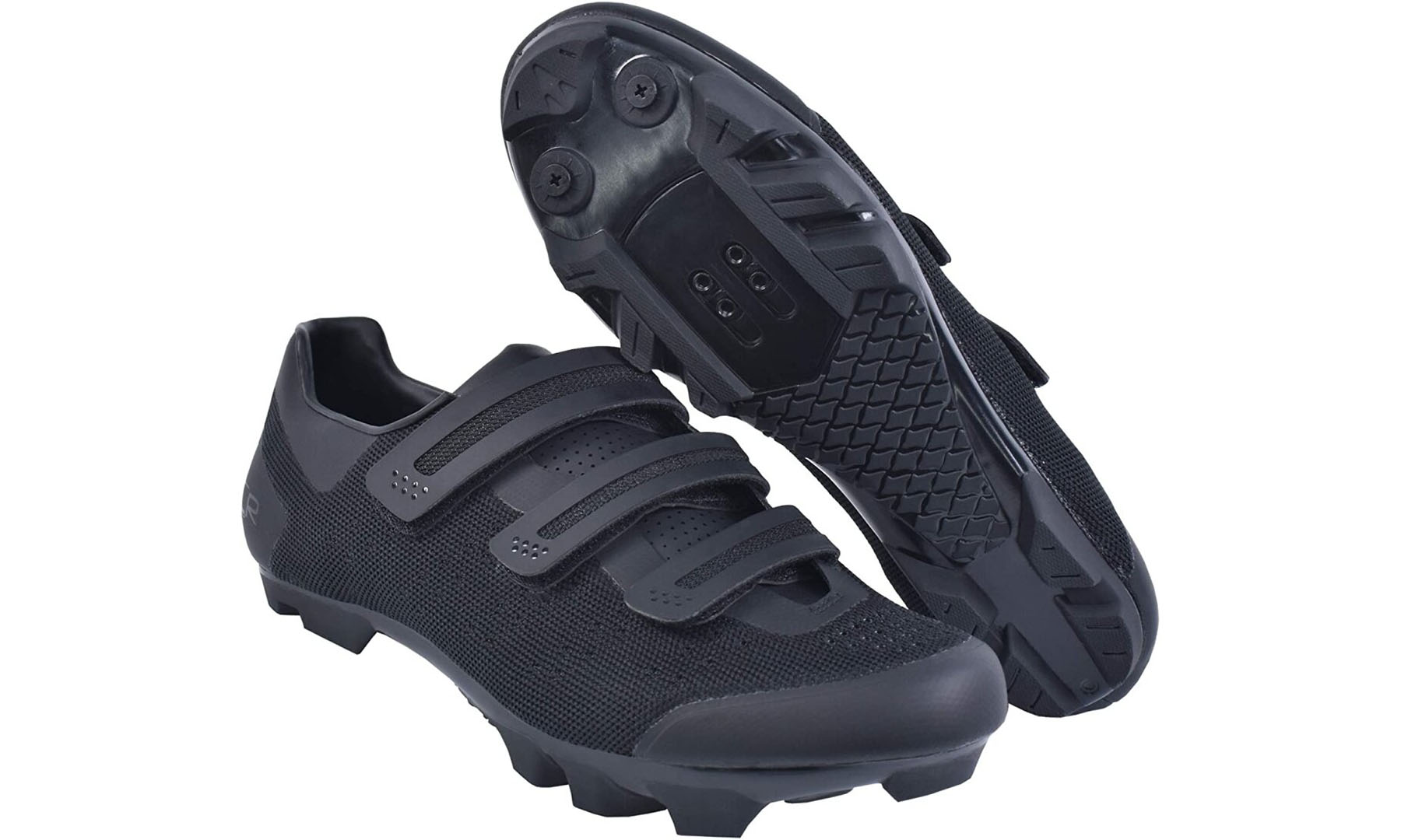 Велосипедные туфли МТБ FLR F-55 Knit черные, размер 38 7