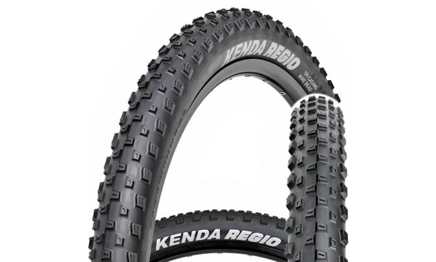 Покрышка Kenda K1256 Regio 27.5 x 2.4 30 TPI черный 