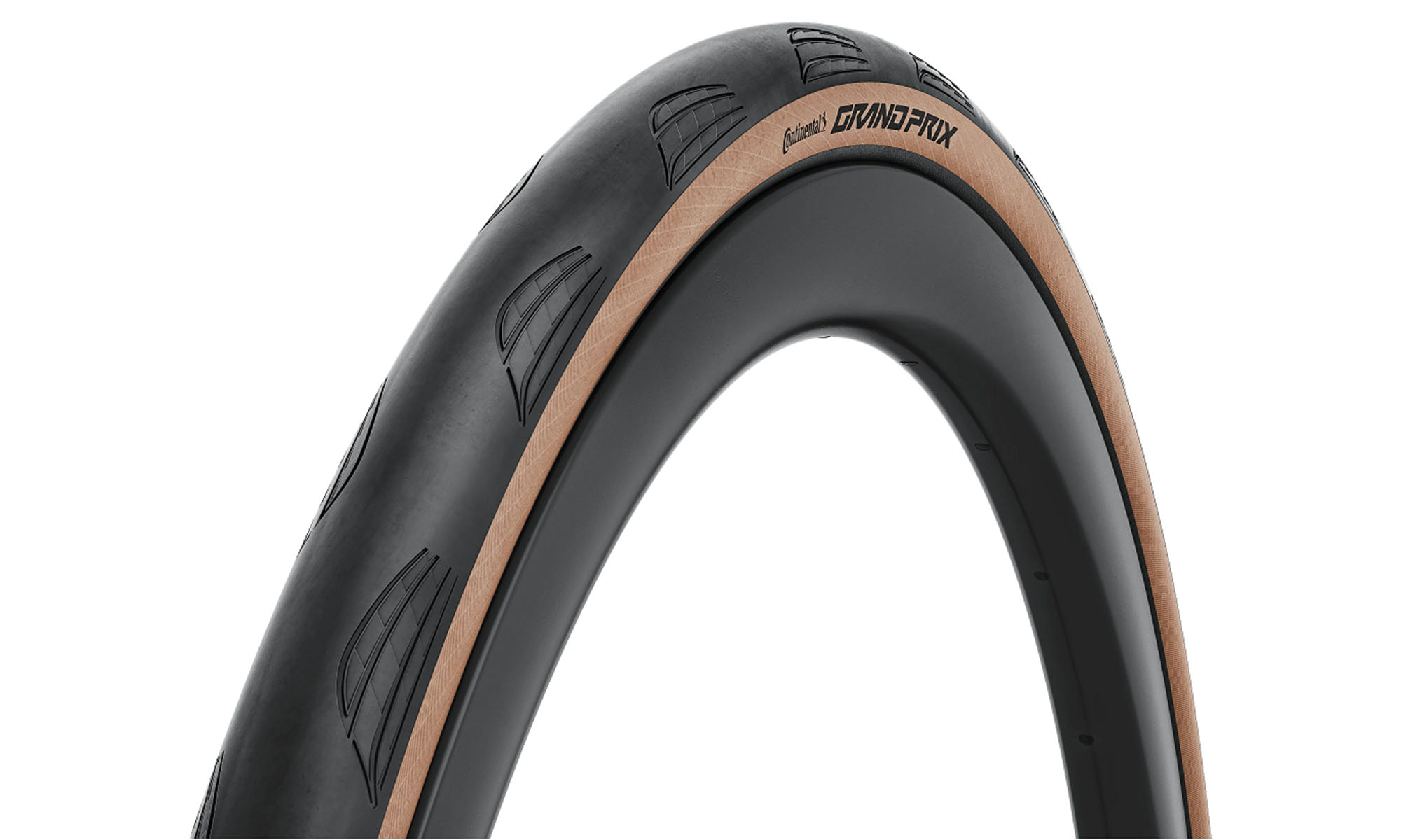 Покрышка Continental Grand Prix 28" | 28 X 1.10 | 700 X 28C черная/коричневая складная Покрышка Continental Grand Prix 28" | 28 X 1.10 | 700 X 28C черная/коричневая складная