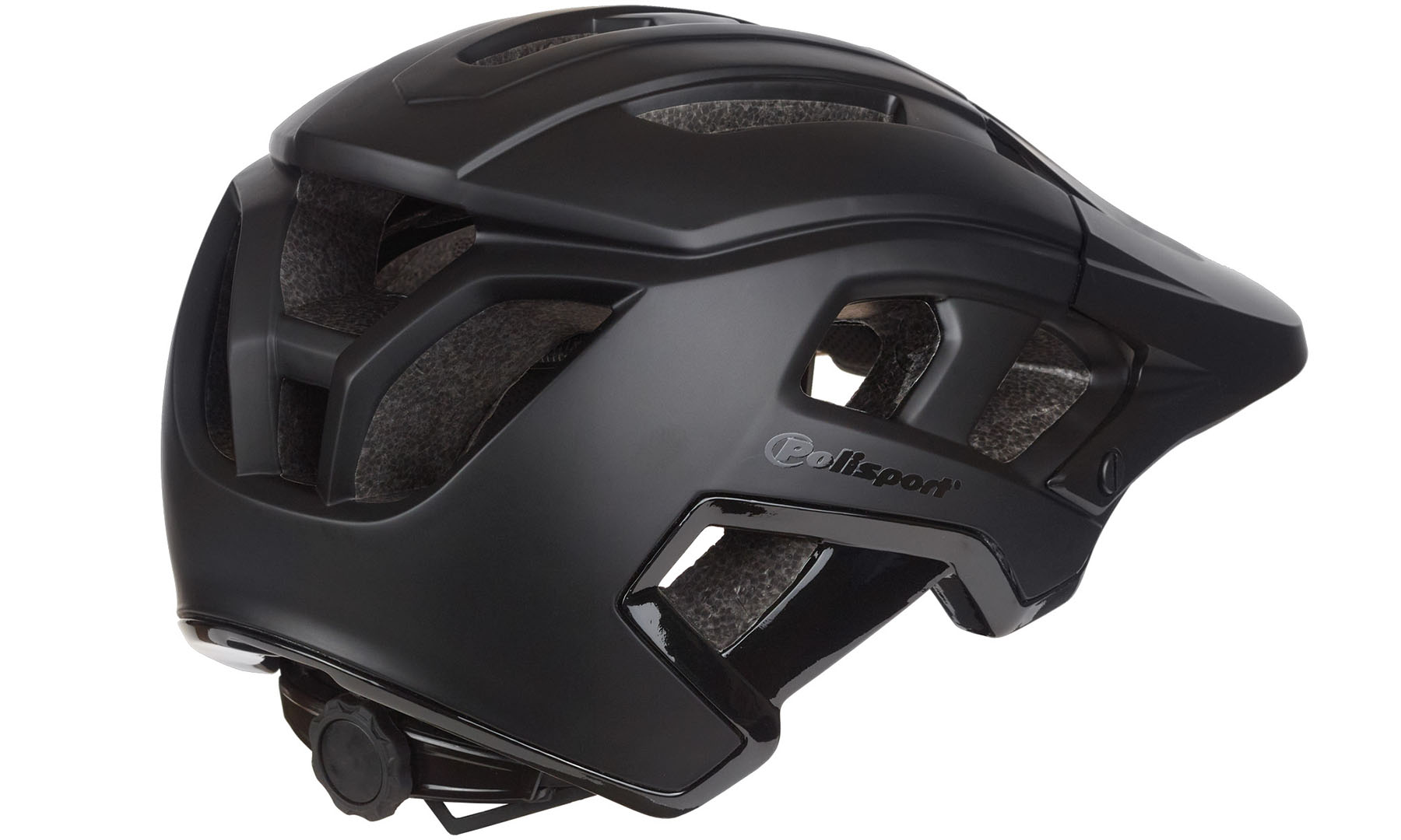Шлем POLISPORT Mountain PRO M (55-58 см) черный In-Mold 