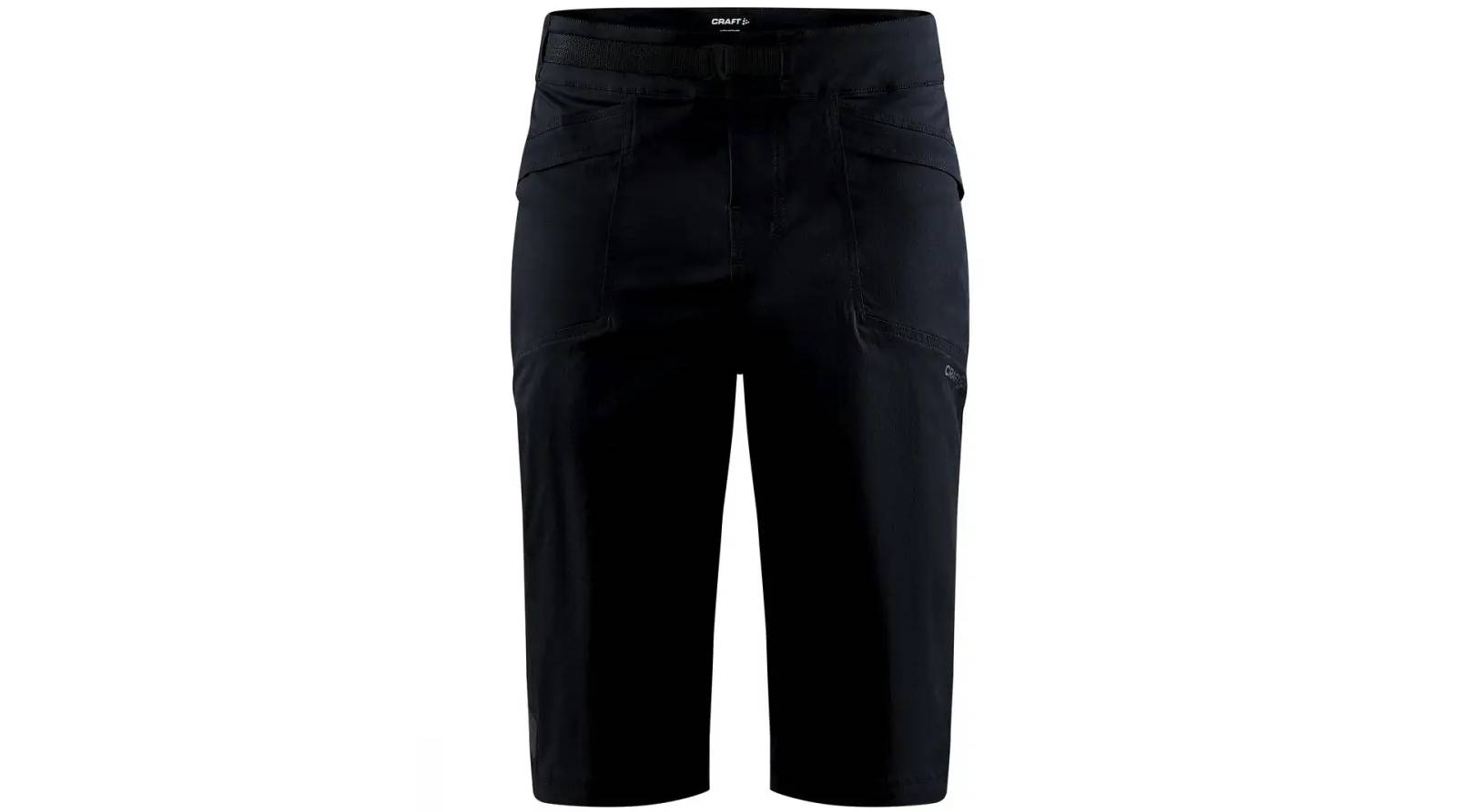 Фотография Велошорты Craft Core Offroad XT Shorts w Pad мужские, размер S, сезон SS 23, черный 