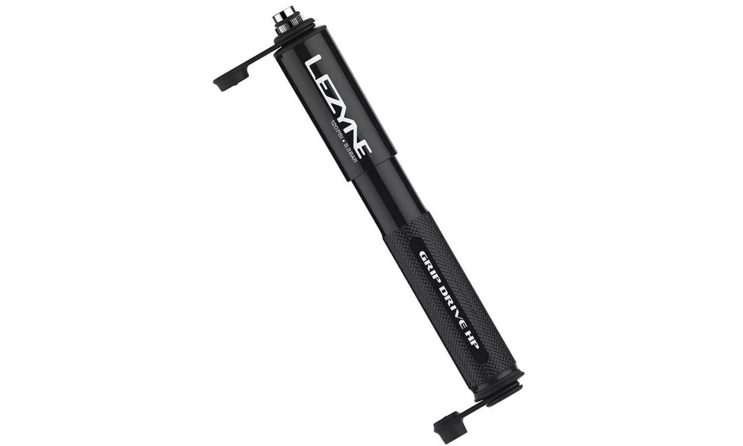 Ручной насос Lezyne TECH DRIVE HP - Размер S Черный 120psi 
