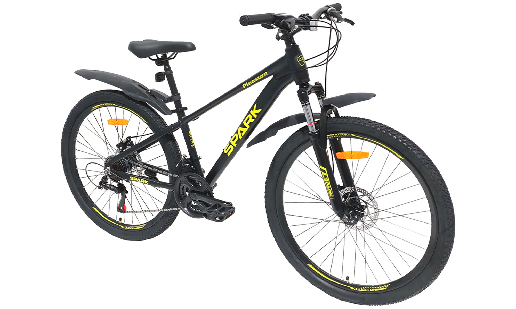 Велосипед SPARK PLEASURE 26", размер XS, рама 13", 2025, черный 4 Велосипед SPARK PLEASURE 26", размер XS, рама 13", 2025, черный 4
