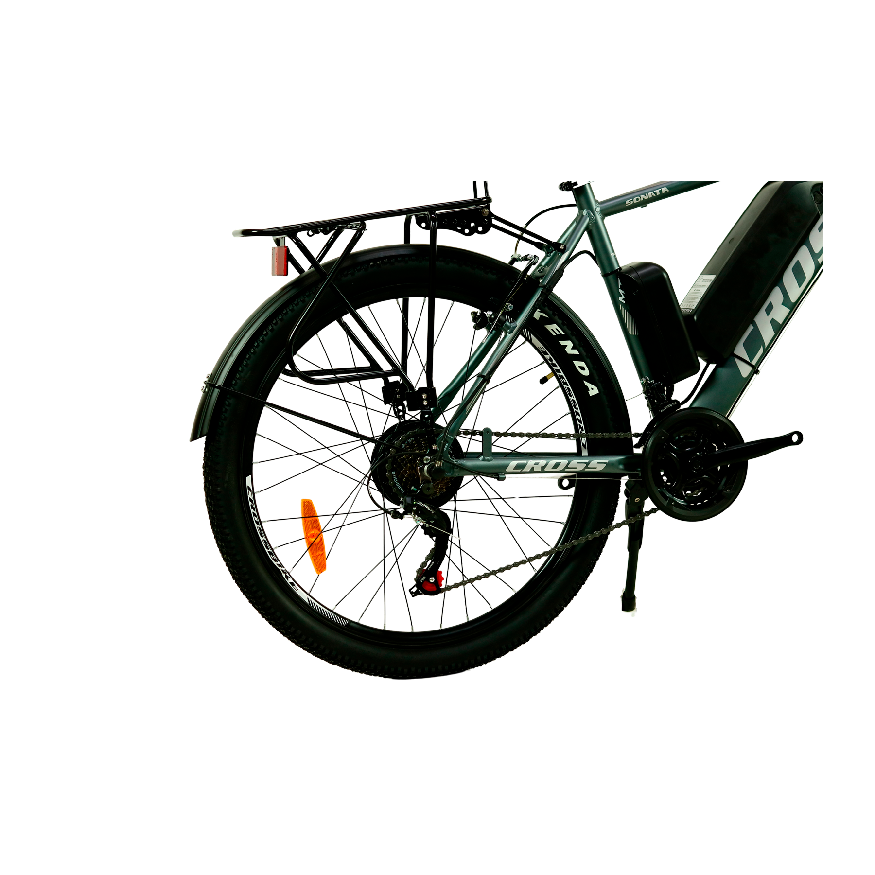 Фотографія Електровелосипед Cross Sonata 26", розмір L рама 19", Сірий 2