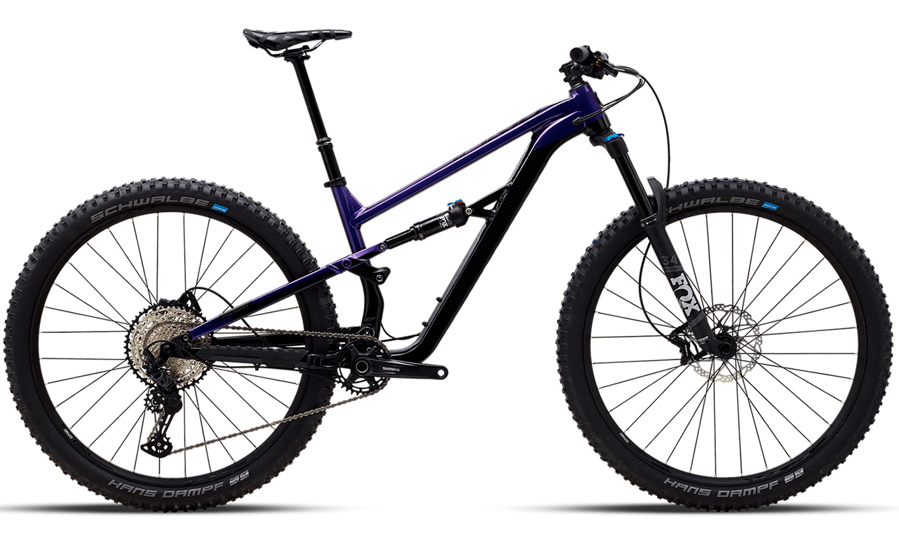 Фотография Велосипед Polygon SISKIU T8 27,5" (2021) 2021 Черно-фиолетовый 8
