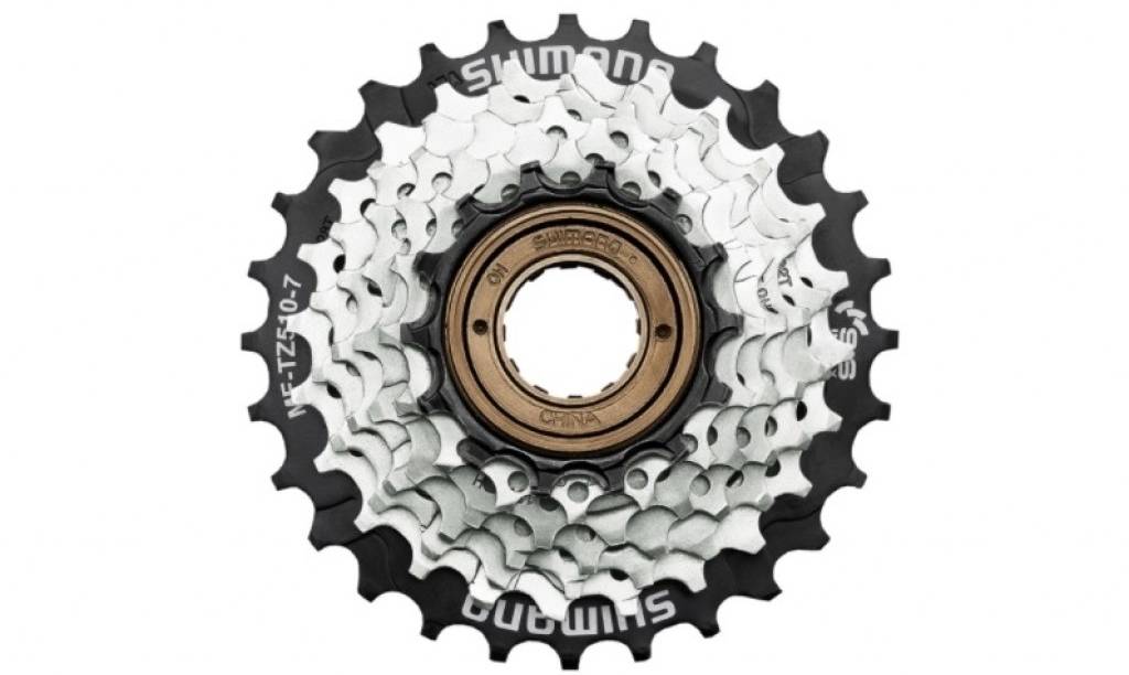 Фотография Трещотка Shimano MF-TZ510, 14-28Т, 7шв