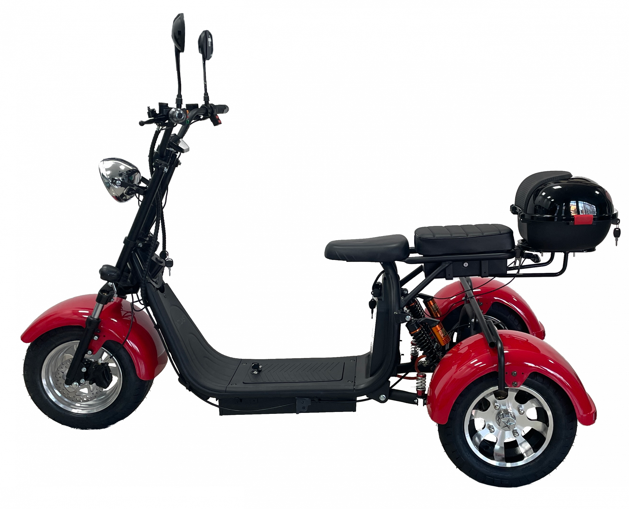 Електроскутер ATLAS Hunter 2500W, Червоний 3