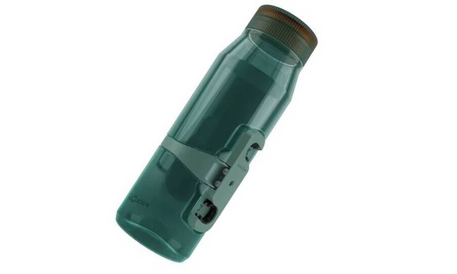 Фляга с коннектором FIDLOCK TWIST single bottle 700мл., прозрачный / зеленый Фляга с коннектором FIDLOCK TWIST single bottle 700мл., прозрачный / зеленый
