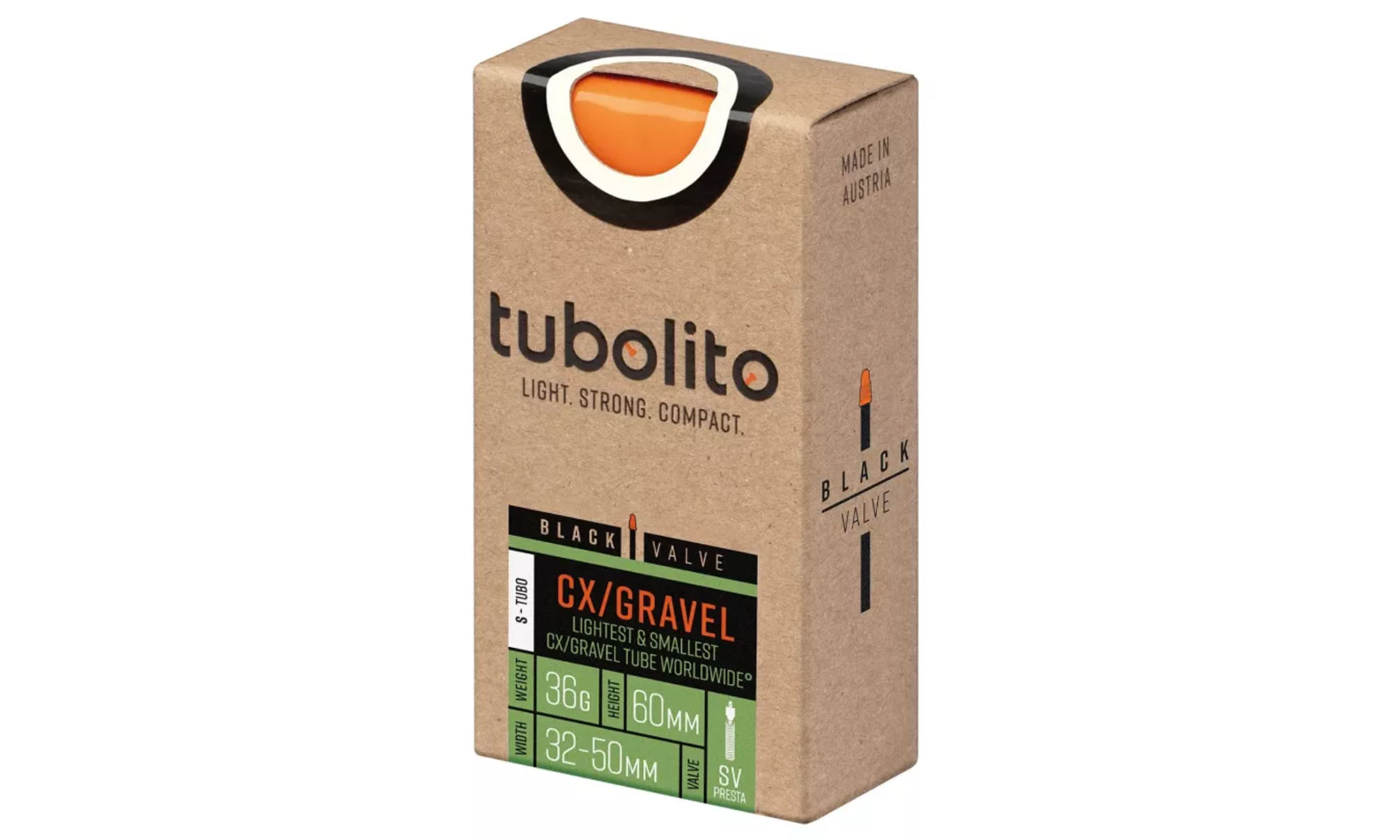Камера TPU 28" (32/50-584/622) Tubolito TUBO-CX/GRAVEL-ALL, SV42, черный ниппель 