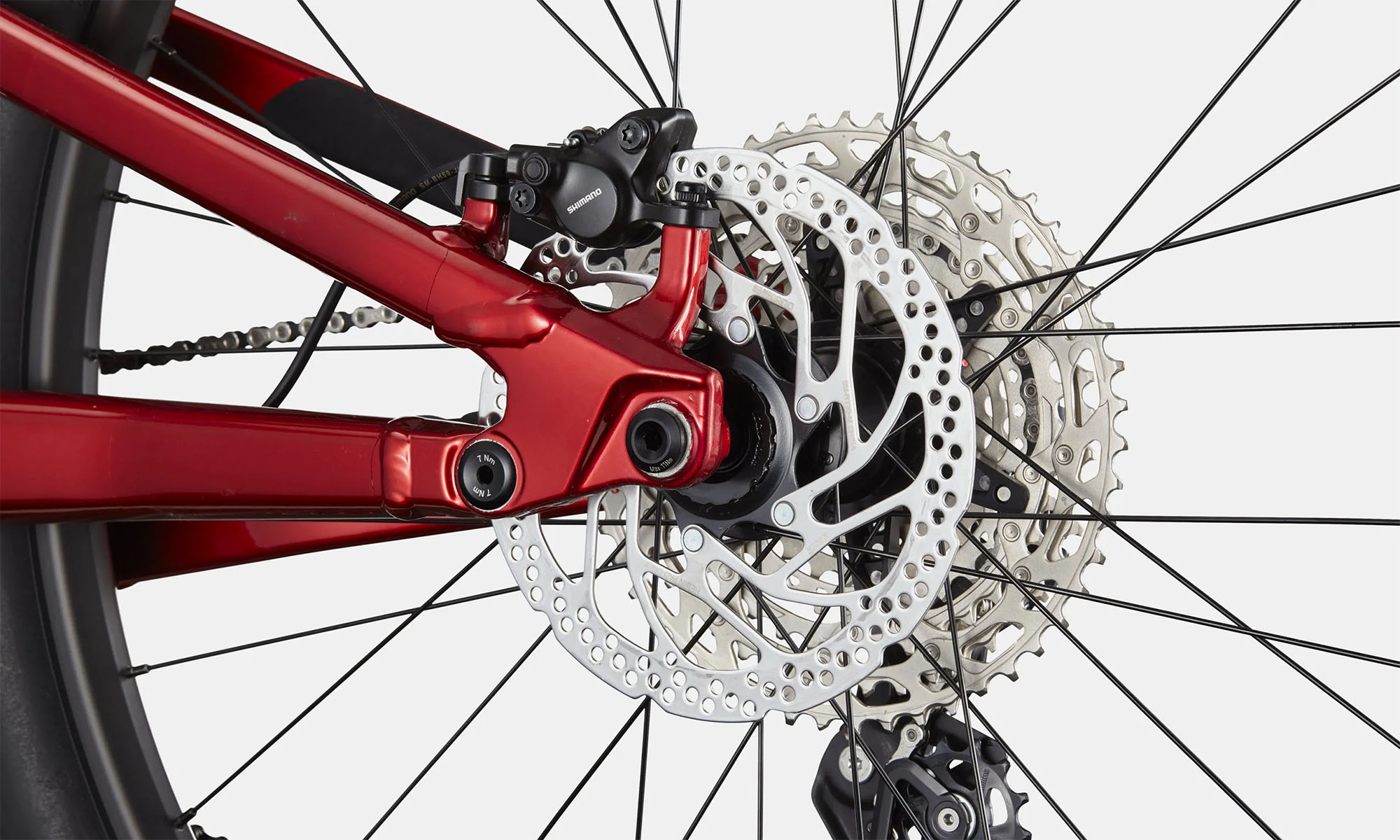 Велосипед Cannondale HABIT 4, 29", размер S, год 2025, красный 2 Велосипед Cannondale HABIT 4, 29", размер S, год 2025, красный 2