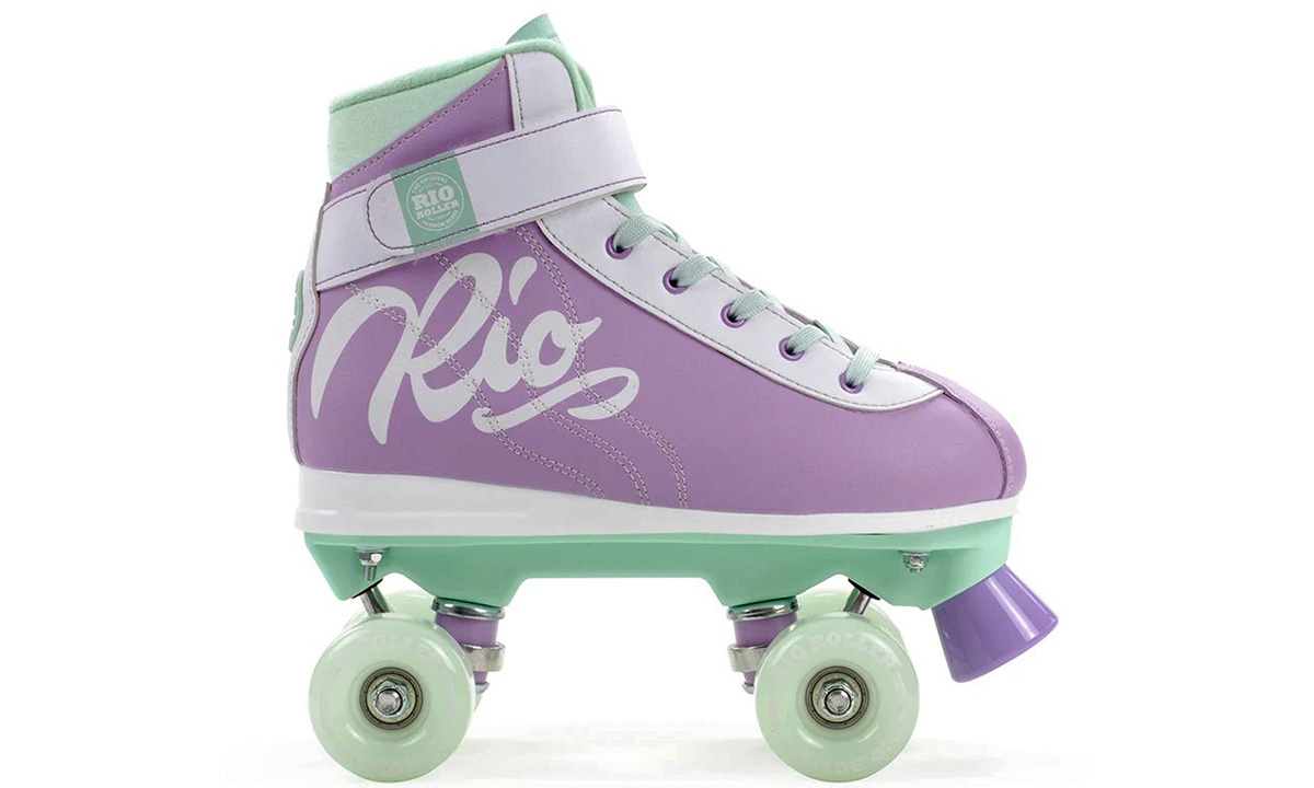 Ролики Rio Roller MILK SHAKE, размер 38, Розово-зеленый 2