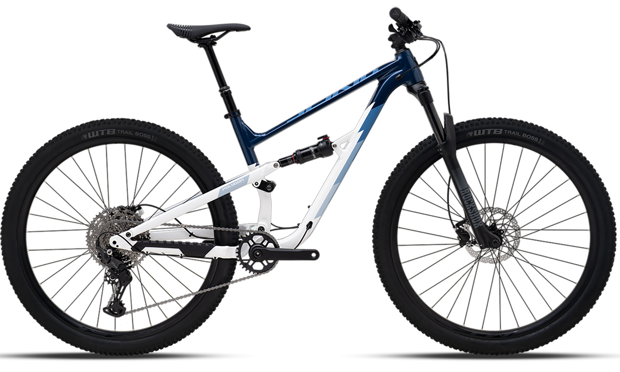 Велосипед POLYGON SISKIU D7 29", розмір M, рама 17, рік 2026, синьо-білий 