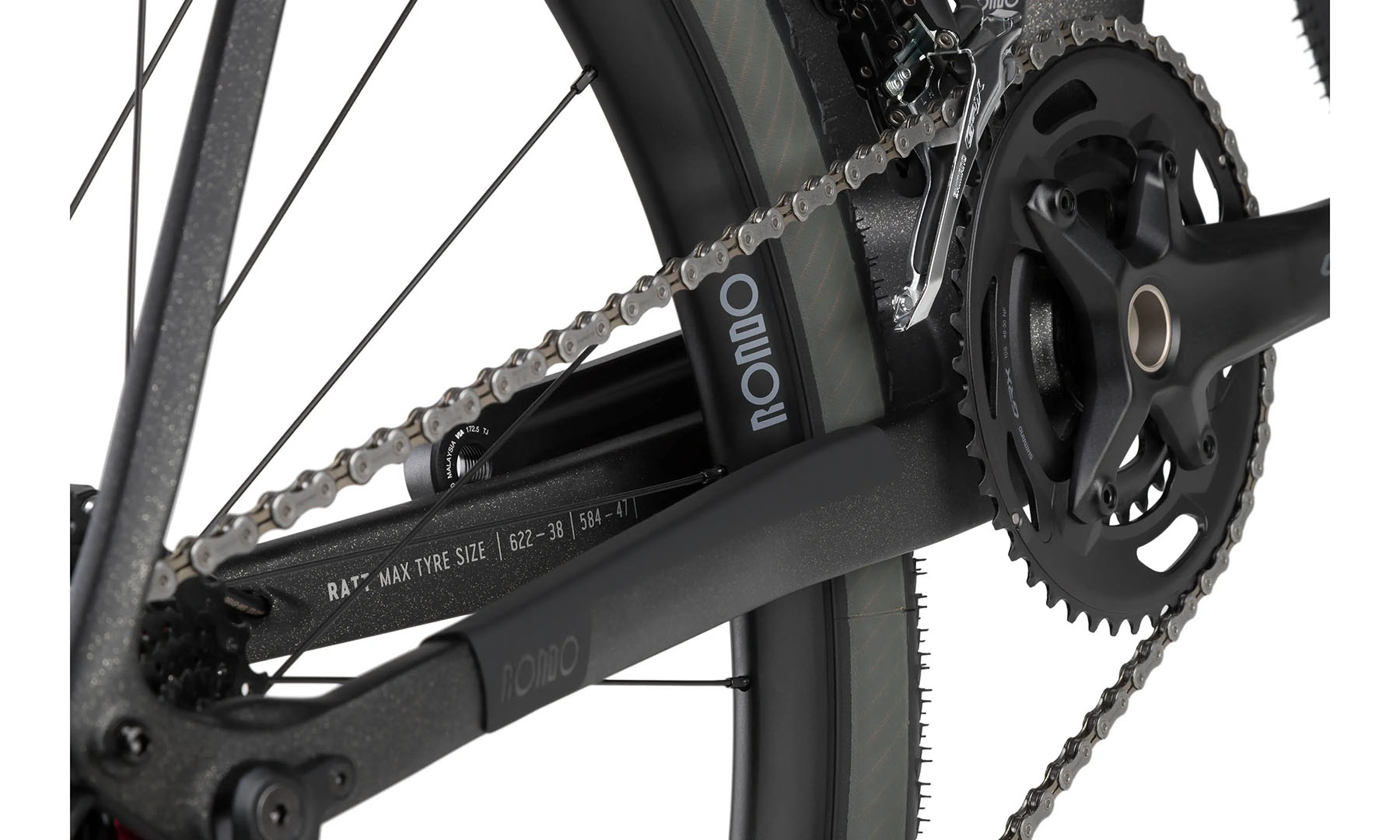 Велосипед Rondo RATT CF2 28" рама L 2024 Black/Silver (UK) 5