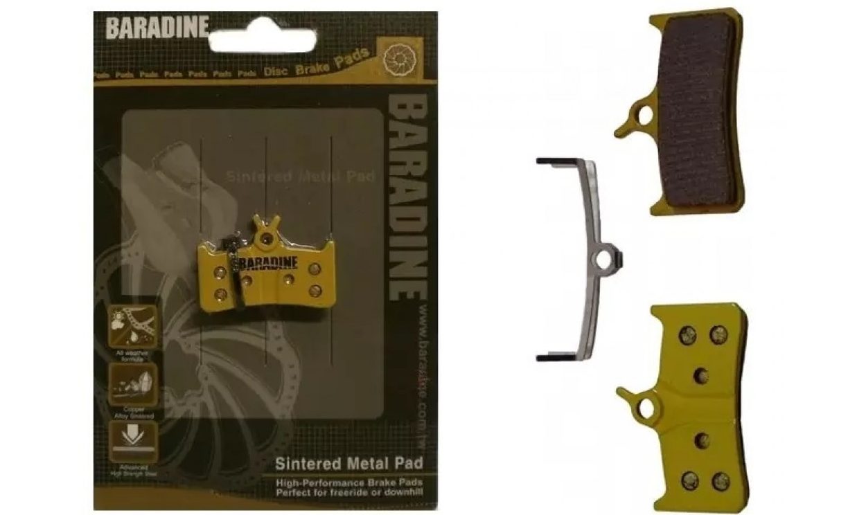 Тормозные колодки Baradine DS-09 полу-металл