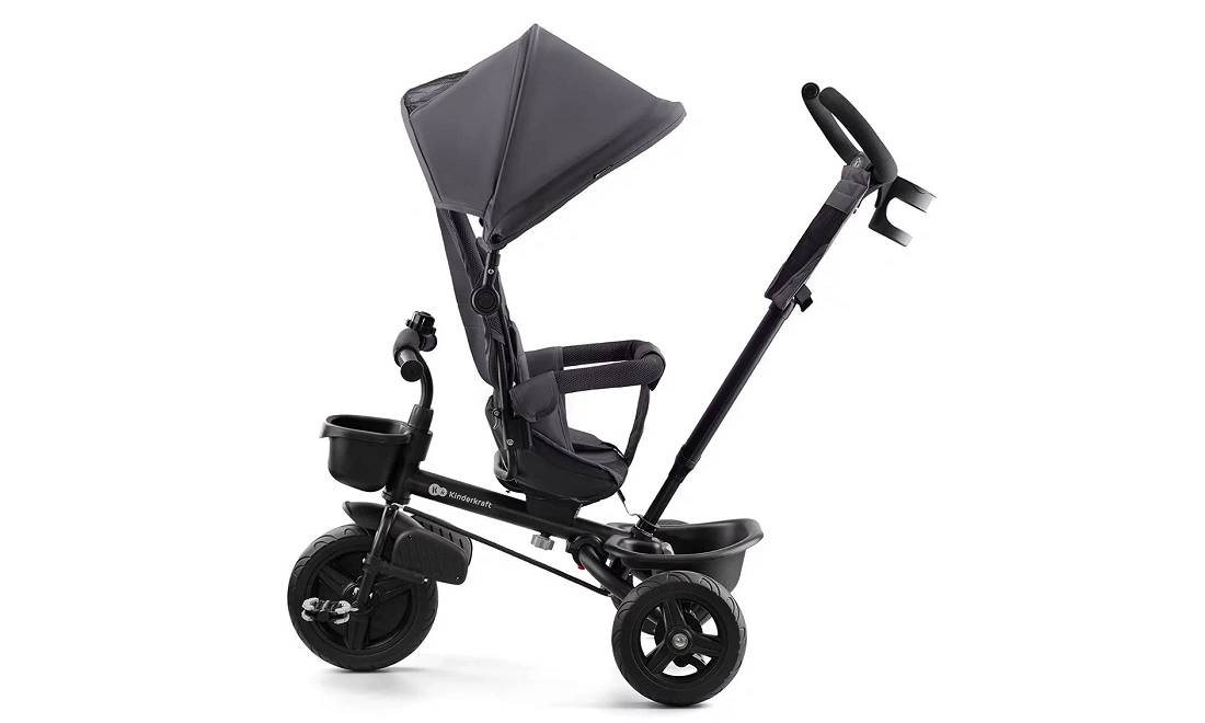 Трехколесный велосипед Kinderkraft Aveo Malachite Gray 8 Трехколесный велосипед Kinderkraft Aveo Malachite Gray 8