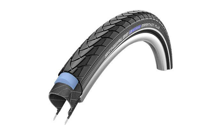 Фотография Покрышка 20x1.35 (35-406) Schwalbe MARATHON PLUS HS440 S-Guard B/B+RT EC, 67EPI black