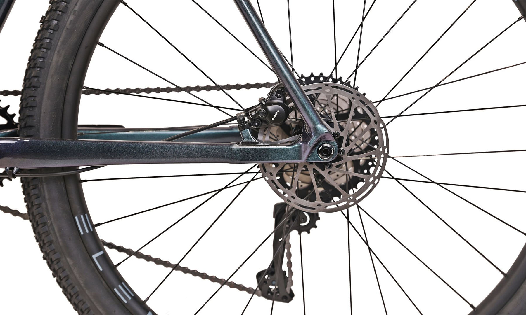 Фотография Велосипед Cyclone SX 29" размер рамы XL 2024 Зеленый (хамелеон) 7