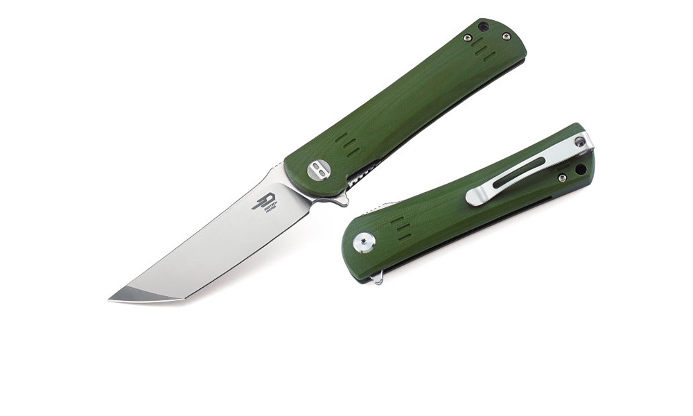 Фотография Складной нож Bestech Knife KENDO зеленый