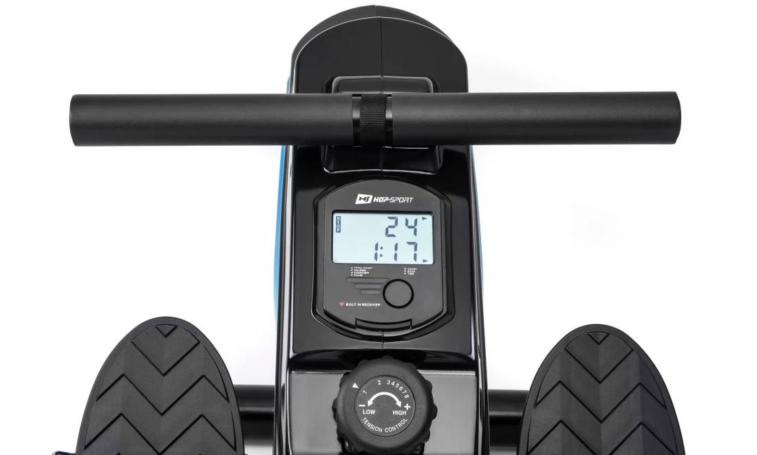 Гребной тренажер Hop-Sport HS-060R Cross Синий 9 Гребной тренажер Hop-Sport HS-060R Cross Синий 9
